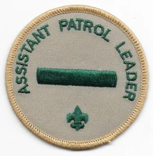 Assistant Patrol Leader 1989-2002 APLB-1-8-4 Boy Scouts of America BSA