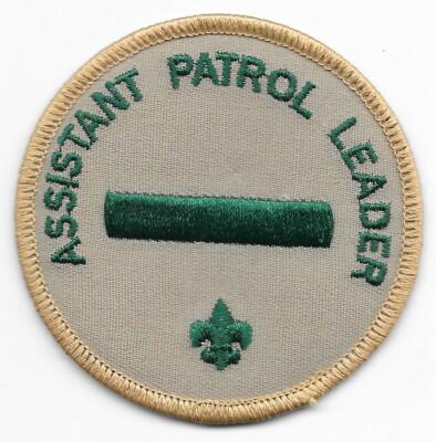 Assistant Patrol Leader 1989-2002 APLB-1-8-4 Boy Scouts of America BSA