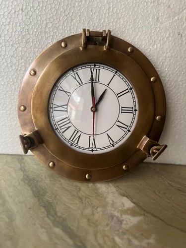 Nautical Ship Porthole Wall Clock Perfect Christmas Gift Ideas For Home Decor - Picture 8 of 18