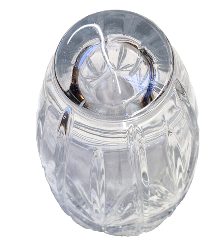 Mikasa Star Struck Vintage Leaded Crystal Vase 10" Fan & Swirl Vertical Design - Picture 7 of 9