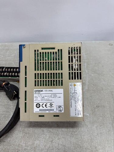 OMRON R7D-AP04L SmartStep Driver for 100V 1-ph 400W Servo Motor w/ Control Cable - Picture 3 of 17