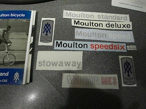 MOULTON decal sets - Zdjęcie 1 z 1