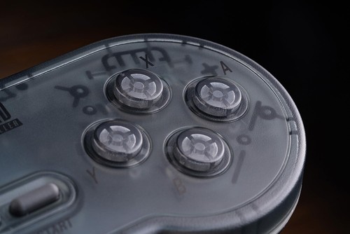 8Bitdo Sn30 2.4G Wireless Gamepad for Original SNES/Sfc (Transparent Edition) - Picture 5 of 8
