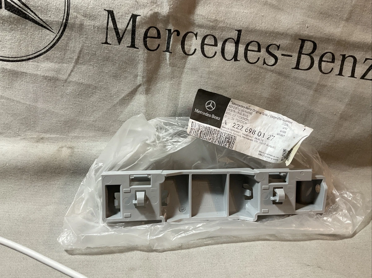 1-MERCEDES-BENZ OEM 14-17 S550 Exterior-Rocker Molding Mount Left  