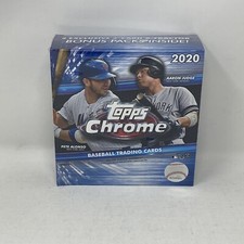 2020 TOPPS CHROME MLB Baseball Mega Box Factory Sealed Ships Today Tatis Robert