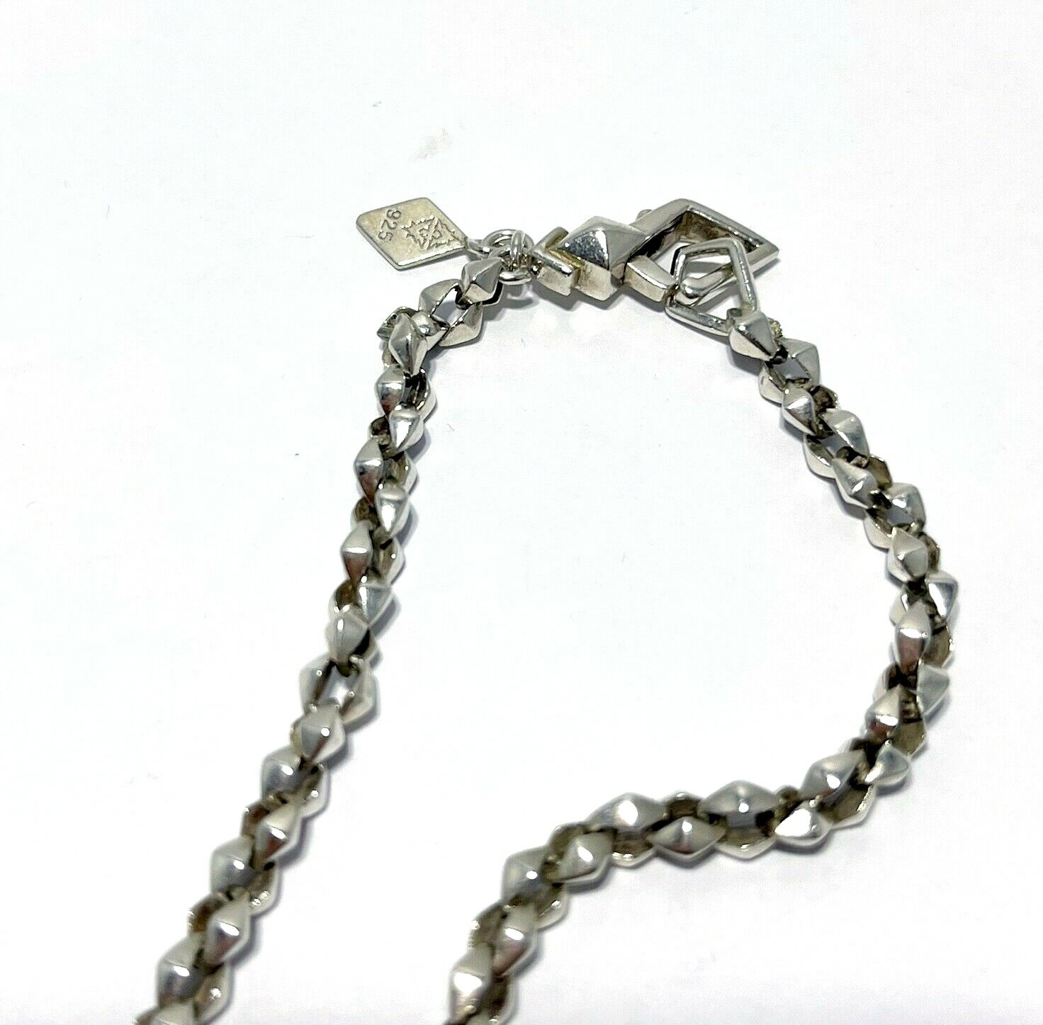 STEPHEN WEBSTER SUPERSTUD PENDANT SILVER NECKLACE, $1150 - Picture 5 of 6