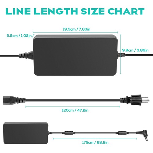 230W ADP-230GB B Laptop Charger For Asus ROG Zephyrus S GX701GX/GW/GV Power Cord - Picture 7 of 12