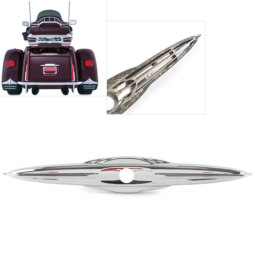 Rear Trunk Latch Accent Trim For Harley Street Tri Glide Trike FLHXXX Motor USA