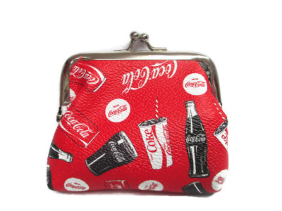 Coca-Cola Coin Purse Snap Closure Enjoy Coca-Cola