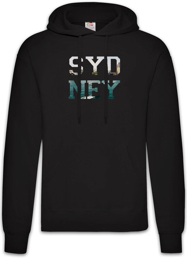 Sydney Hoodie Pullover Skyline City Ville Ciudad Australia Australie