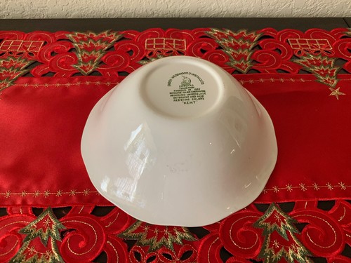 1960s Wedgwood Kent Green Multicolor 8” Serving Bowl - Picture 5 of 6