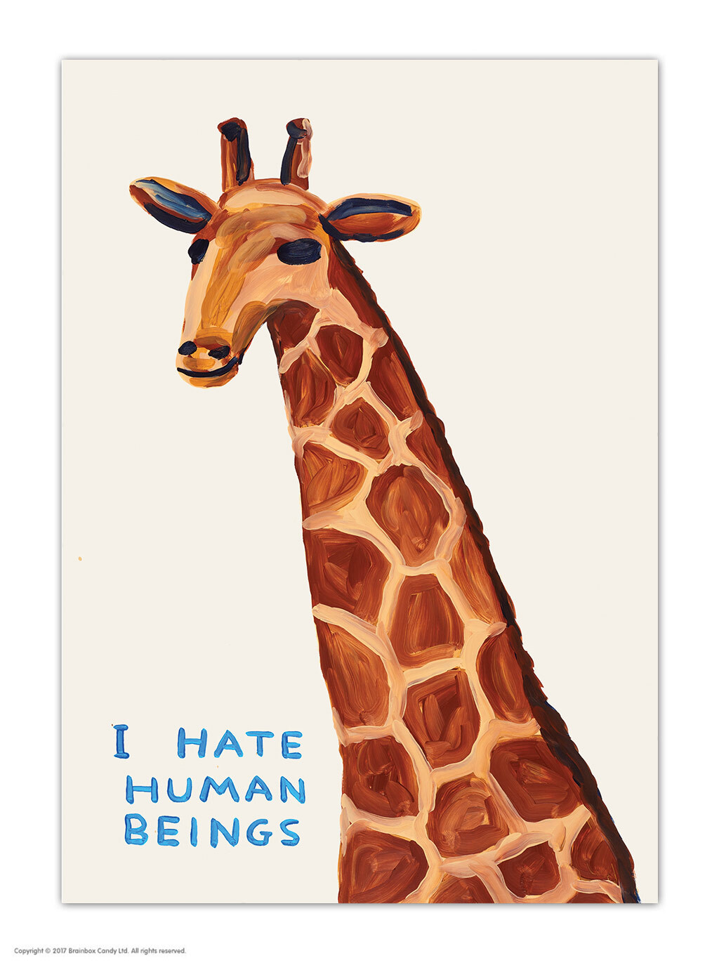 David Shrigley Brainbox Candy Postcard Funny Comedy Humour Cheeky Joke