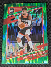 Kenyon Martin Jr. 2021-22 Panini Donruss Optic #49 Green Shock Prizm