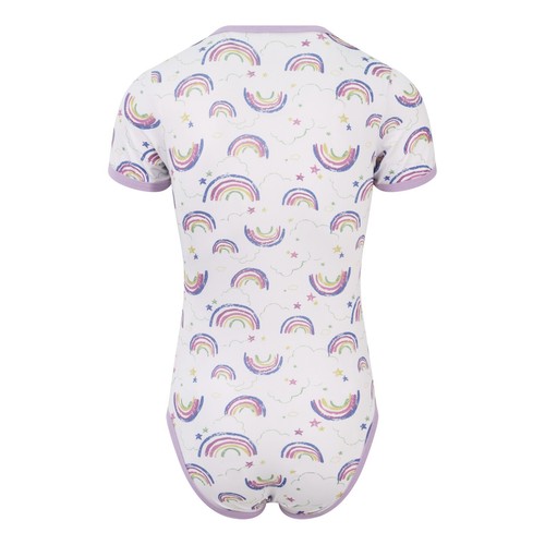 That is not a Banana - Adult Romper / Bodysuit - Purple Rainbow - Size XS to 5XL - Picture 5 of 11