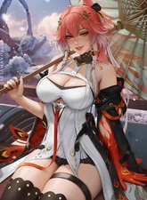 Changli Wuthering Waves Anime Sexy Lady HD Print Canvas Manga Poster SFW