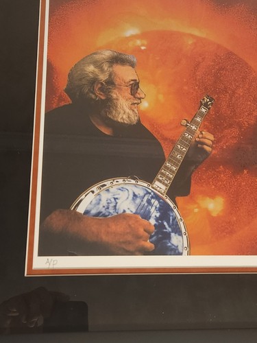 Jerry Garcia - "Viejo y en camino" - Impresión de bellas artes - Prueba de artista - Firmado - Imagen 2 de 6