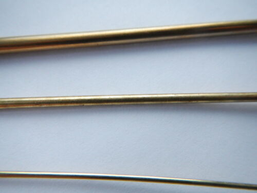 "Modellhersteller Messing Rundstab 1 mm 1,5 mm 2 mm 2,38 mm 3 mm 1/8"" 1/16"" 3/32" - Bild 2 von 3