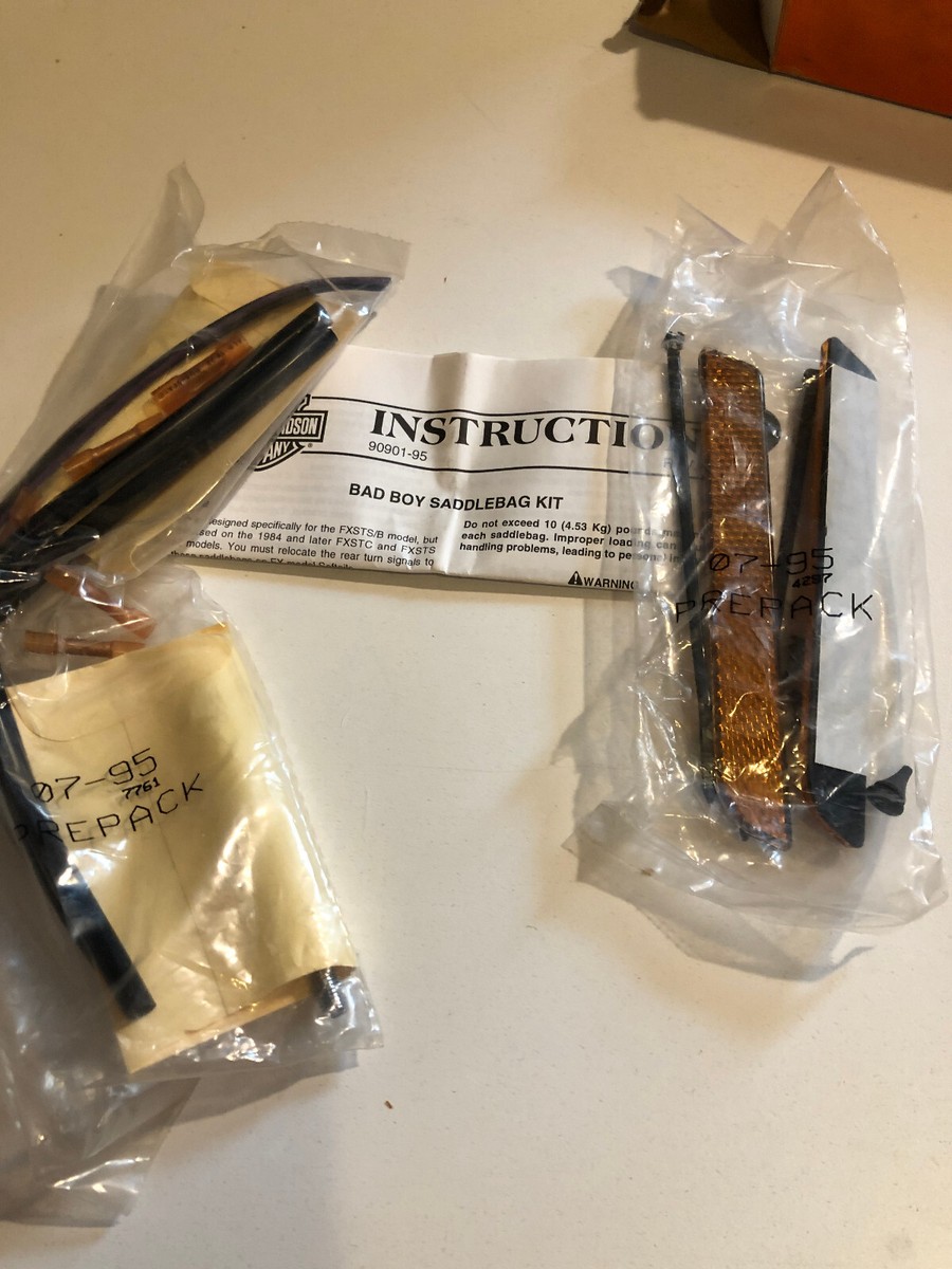 バッグ NOS OEM Genuine Harley Davidson Saddlebag Hardwear Kit P/N