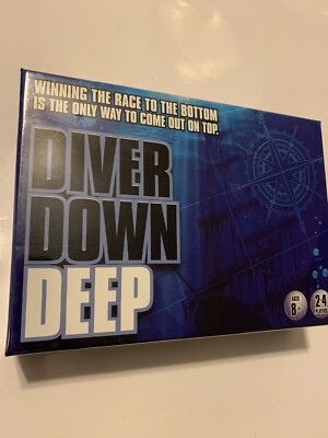 Diver Down Deep Card Game 2 To 4 Players Ocean Sea Diving  Simulation  Game