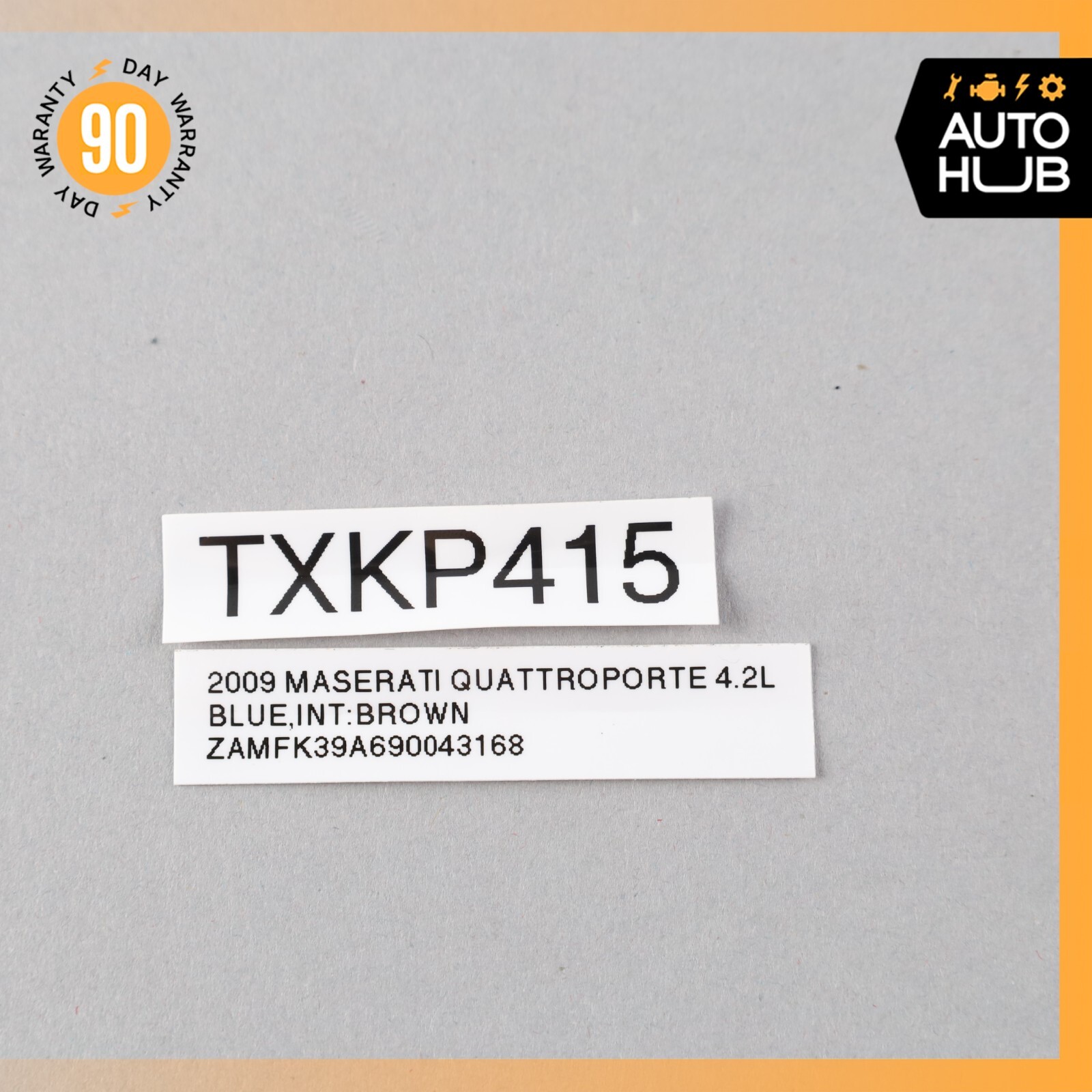03-13 Maserati Quattroporte M139 Front Right Side Door Panel Trim Panel OEM 72k