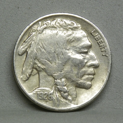 1926 BUFFALO NICKEL, Very Fine (Cleaned)