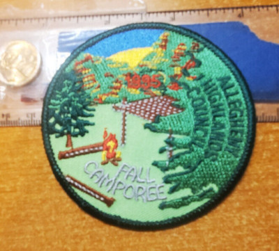 BSA  Allegheny Highlands Council, NY, 1995 Fall Camporee (dbq)