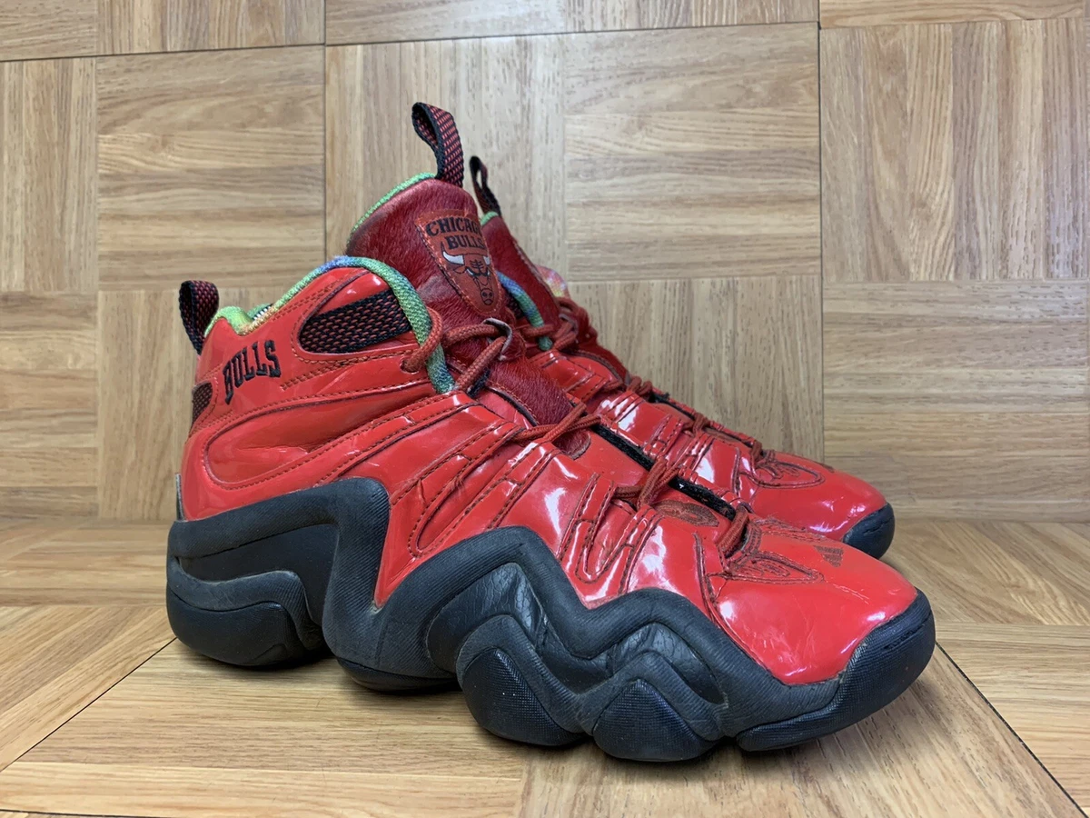Adidas crazy 8 black and red sale