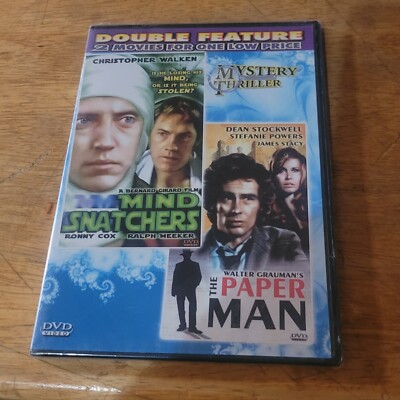 DVD Mind Snatcher Christopher Walken The Paper Man Dean Stockwell 2 Mystery Film
