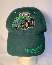 John Deere Embroidered Tractor Toddler Boys Baseball Cap One Size Hook Loop