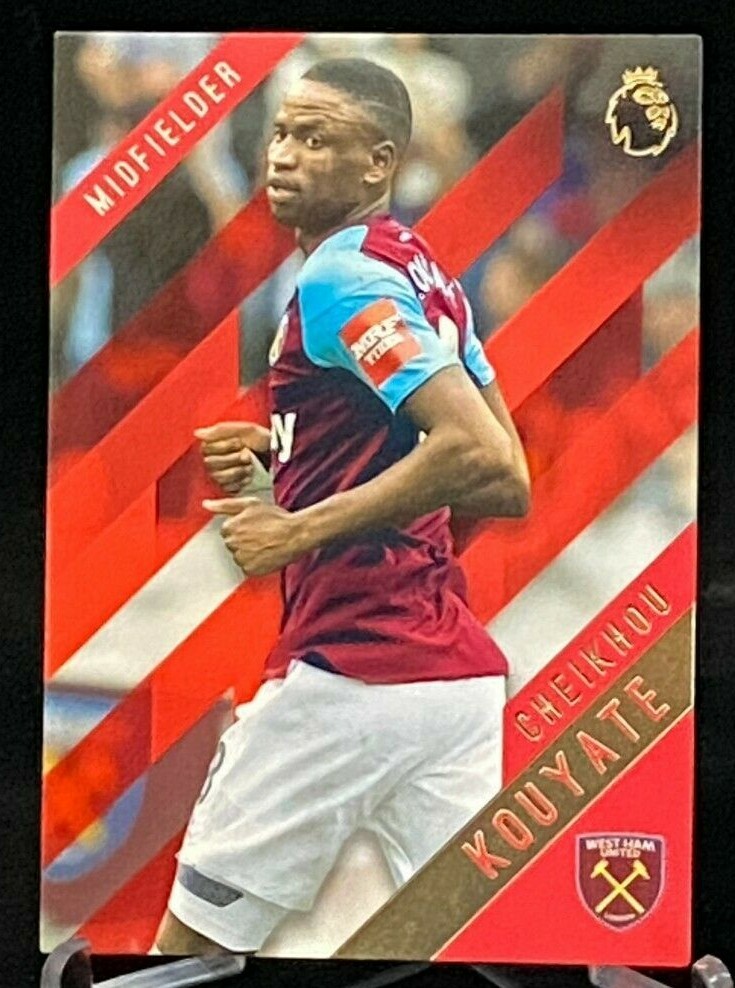 2017-18 Topps Premier League Gold Red #147 Cheikhou Kouyate West
