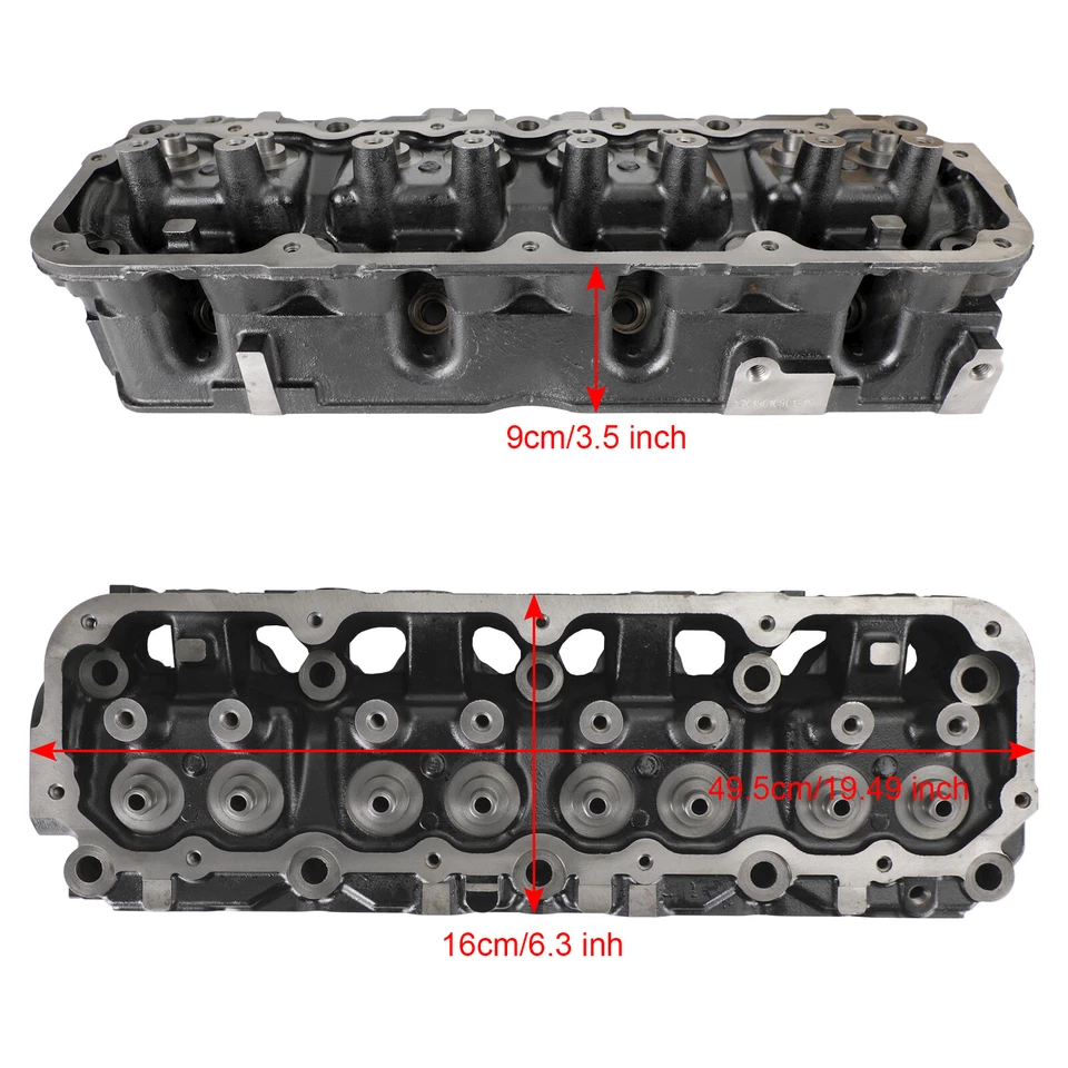 NEW Bare Cylinder Head 403 / 117 For Jeep Wrangler Cherokee 2.5L 1989-2002 USA - Изображение 2 из 4