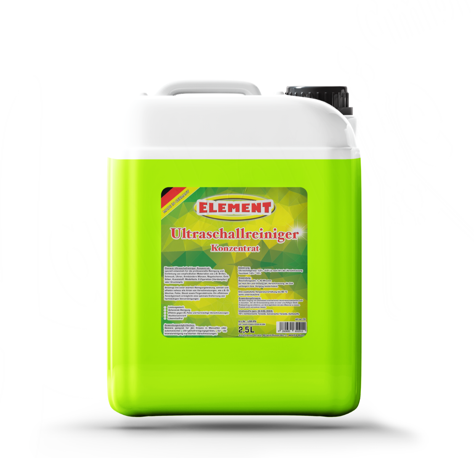 2.5 liter ultrasonic cleaner concentrate jewelry cleaner eyeglass