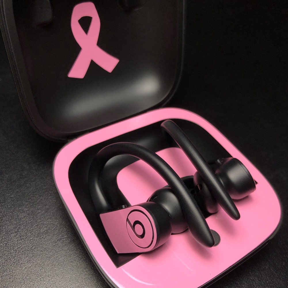 Pink Full Skin Sticker Vinyl Decal for Powerbeats Pro Case Beats by Dre