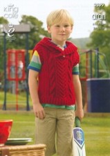King Cole Big Value Knitting Pattern 3599 Kids 24 - 32 Inches