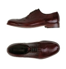 New DOLCE & GABANNA Men's Bordeaux Leather Derby Shoes Size US 11 UK 10 Euro 44 