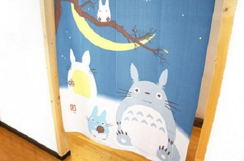 Totoro "Winter Sky and Crescent" Made in Japan Neu Breite 85 x Länge 150 cm Japan - Bild 12 von 12
