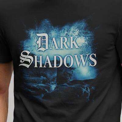 Dark Shadows Logo Shirt Wave Opening Title Scene Tee Collinwood