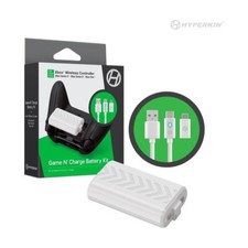 Game N' Charge Battery Kit White Compatible With Xbox Series X  / Xbox Series