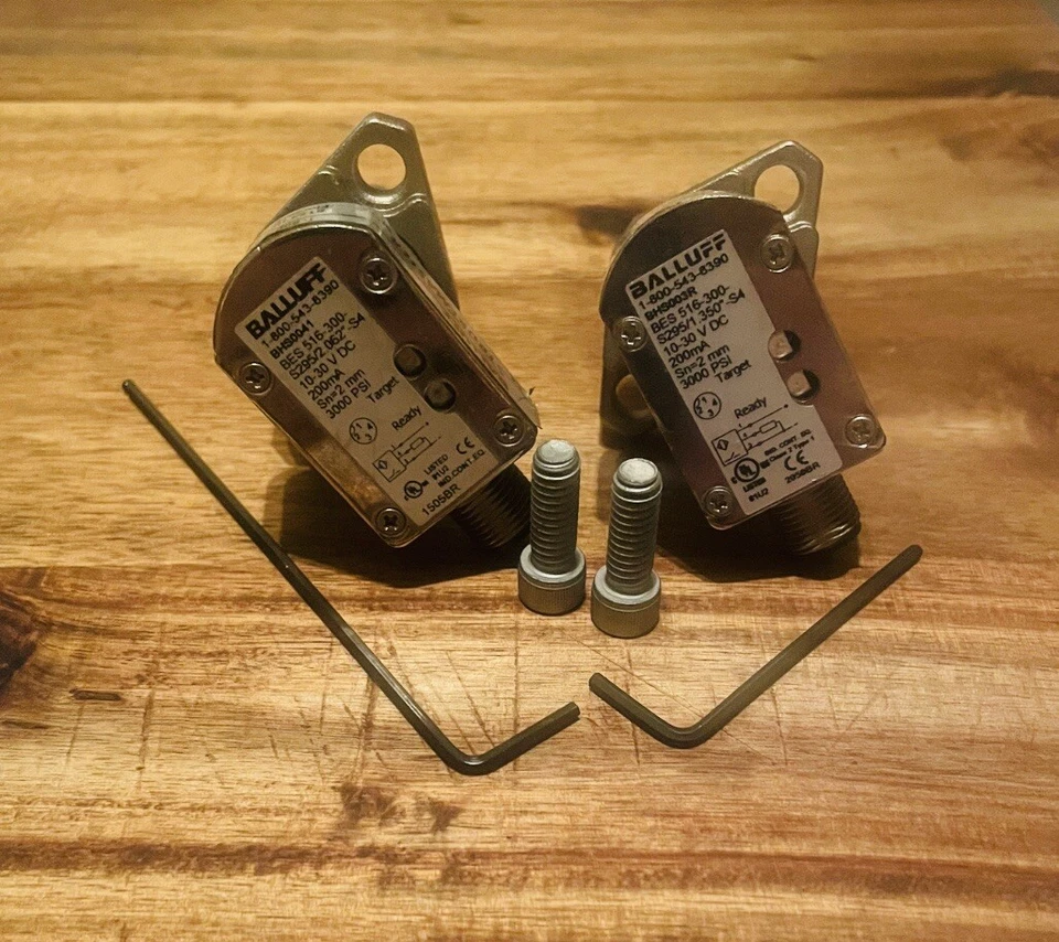 BALLUFF BES 516-300-S295/1.350"-S4 BHS003R & BHS0041 BES 516-300-S295/2.062”-S4 - Image 4 of 4