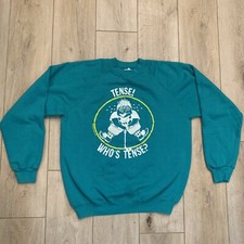 Vtg 1987 Golf Raglan Sweatshirt L 80s Hanes 50/50 Crewneck Whitney Lewis Funny