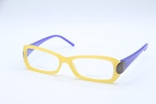 NEW VALENTINO 5596 VQQ YELLOW PURPLE AUTHENTIC FRAMES EYEGLASSES 52-15
