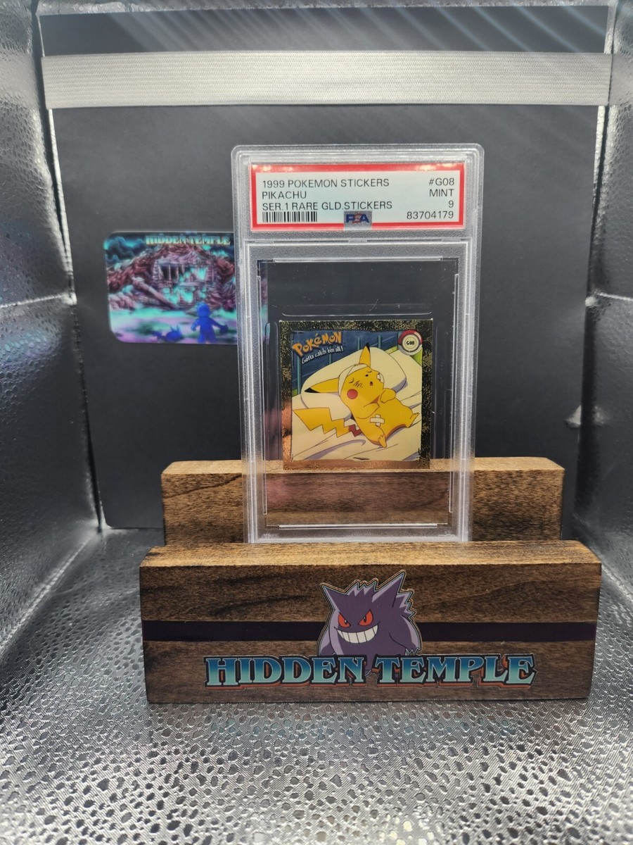 【PSA8】1999年　平成レトロ　シールダスピカチュウ PSA8】1999年 平成レトロ シールダスピカチュウ - メルカリ