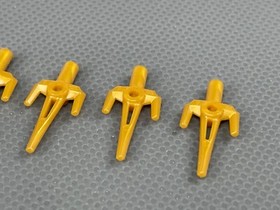 LEGO Minifigure Sai Pearl Gold Ninjago Minifig Weapon 98139 (x5)