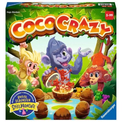 Ravensburger 20897 Coco Crazy ab 5 Jahren,Merkspiel für 2-8 Spieler