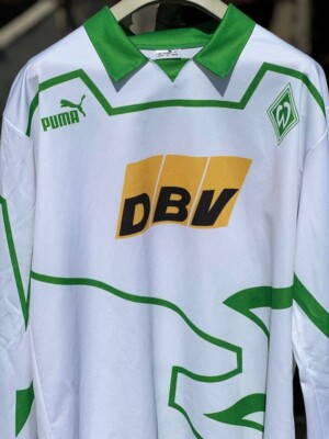 Jersey Werder Bremen Puma 1992/1993 longsleev Football Shirt