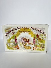Wedgewood Beatrix Potter Mrs. Tiggy-Winkle Nursery 3 Piece Dish Set