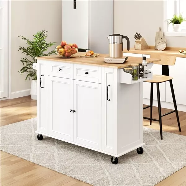 Rolling Kitchen Island Cart On Wheels