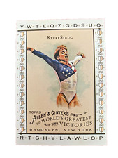 2008 TOPPS ALLEN & GINTER KERRI STRUG THE WORLD'S GREATEST VICTORIES  #WGV1 RARE