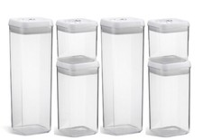 Stackable Food Storage BPA Free - Spaghetti & Cereal Dispenser-3 Sizes