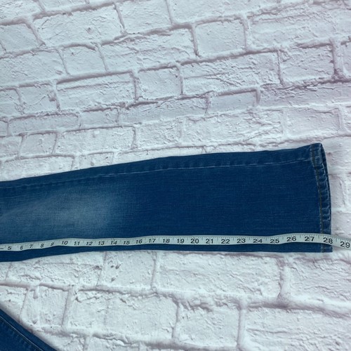 Gap Kids Boys Jeans Slim Straight Size 16 Mid-Rise Tailored Dark Wash Stretch - Picture 7 of 10